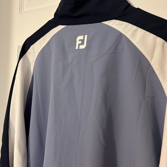 FootJoy FJ‎ Men's XL Hideout Golf Quarter Zip Windbreaker Jacket - Picture 7 of 10